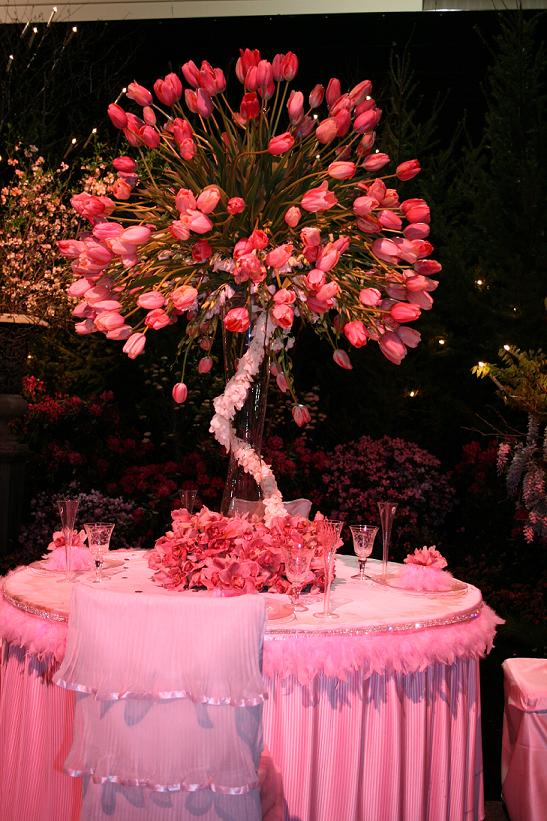 Pink wedding