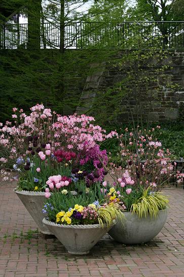 Used as center piece on round brick patio