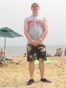 Sean on the beach