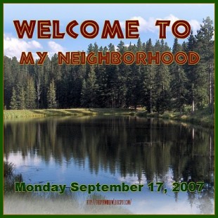 Welcome to My Neighborhood