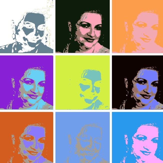 Warholized like a can of soup!