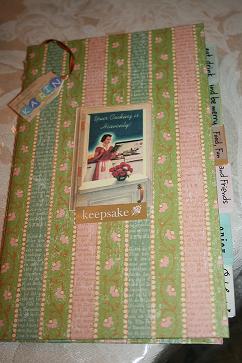 Cooking collage book