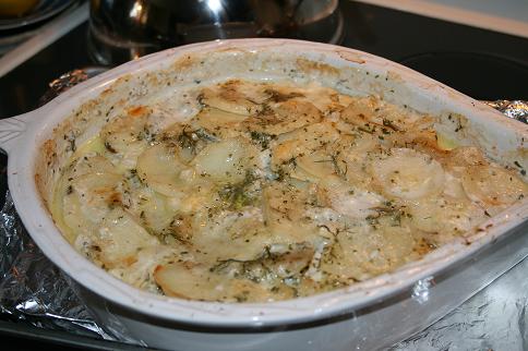 Scalloped potatoes